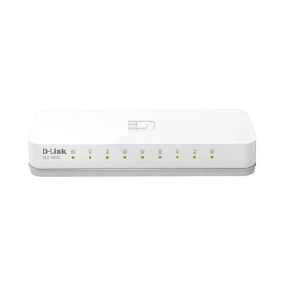 D-Link Unmanaged Network Switch 10/100 Mbps, 8-Port, White, DES1008C