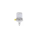 Groz Grease Feeder GFD/PA/2/B, Bowl Capacity 56 g, Aluminium Body, Polycarbonate Dome