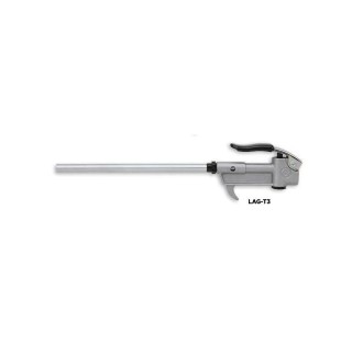 Groz Pro Series Lever Air Blow Gun, Aluminium Body, 9 Inch Extended Tube, 1/4 BSP, LAG/T3/1-4/BSP