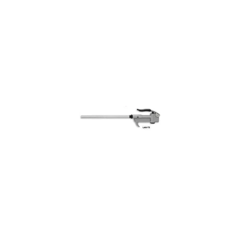 Groz Pro Series Lever Air Blow Gun, Aluminium Body, 9 Inch Extended Tube, 1/4 BSP, LAG/T3/1-4/BSP
