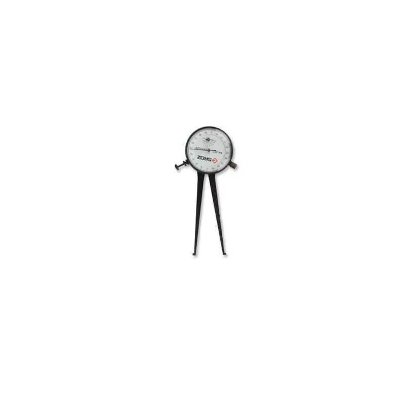 Groz Internal Dial Caliper IDC/1, 0.375–1.375 inch Range, ±0.05 mm Accuracy, 2 inch Diameter