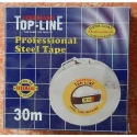 Freemans Steel Top Line Measuring Tape 30 Meter, 9.5 mm Blade, ABS & Vinyl Leatherette Body, TW30