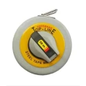 Freemans Steel Top Line Measuring Tape 30 Meter, 9.5 mm Blade, ABS & Vinyl Leatherette Body, TW30