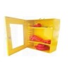 Asian Loto Lockable Cabinet with Adjustable Shelves and Material, Size 16 x 14 x 6 Inch, ALC-LTSSM-L