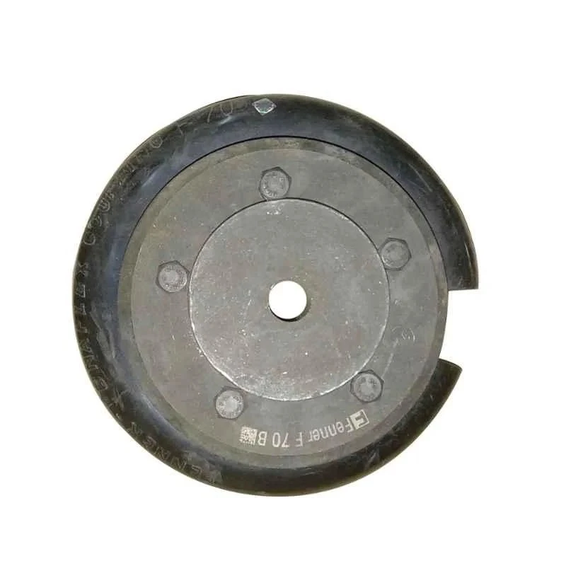 Fenner Fenaflex Tyre Coupling with B Flange Pilot Bore F70, 55 mm Max Bore, 5 Pin, ATEX Approved