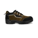 Graphene R 501 Leather Steel Toe Safety Shoe Black & Brown, Size 10