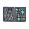 Proskit ESD Precision Tool Kit 288x203x40mm, Anti-Static Tools Assortment PK-2079