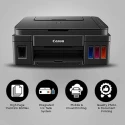 Canon PIXMA G3000 All-in-One Wireless Ink Tank Printer, AC 100–240V