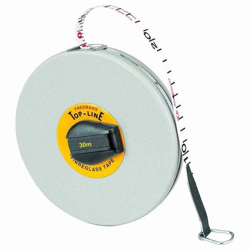 Freemans FT30 Top Line Fibreglass Measuring Tape Set 30m x 13mm, ABS Case, IS 1269 Standard, Pack of 5