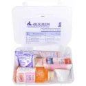Jilichem SCK-A First Aid Kit, Plastic Case, Wall Mountable, 1 Compartment, Transparent