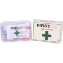 Jilichem SCK-A First Aid Kit, Plastic Case, Wall Mountable, 1 Compartment, Transparent