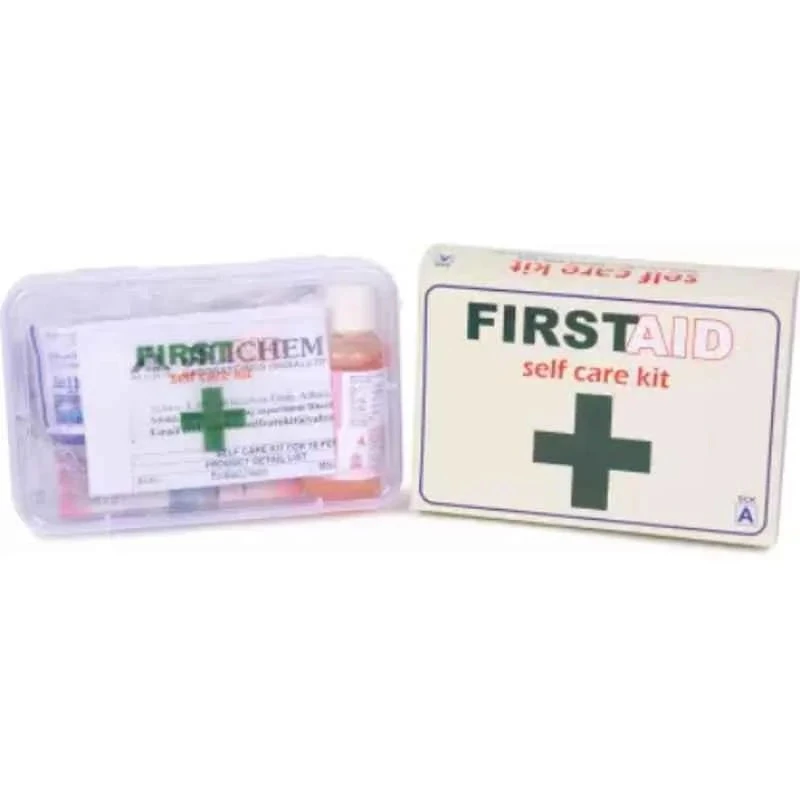 Jilichem SCK-A First Aid Kit, Plastic Case, Wall Mountable, 1 Compartment, Transparent