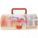 Jilichem First Aid Kit SCK03, Plastic, Ivory, 5 Compartments, 250 g