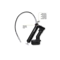 Groz Battery Powered Grease Gun 19.2V, 1.5 Ah Ni-Cd, Up to 6000 PSI, Bulk & Cartridge Loading BPGG/19/EU-CTG/01P