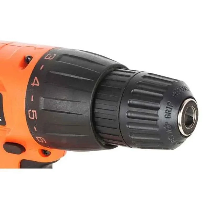Black & Decker Cordless Drill Driver Kit 10mm, 12V Ni-Cd, 1.3 Ah, 1200 RPM, Complete Accessory Set CD121K50