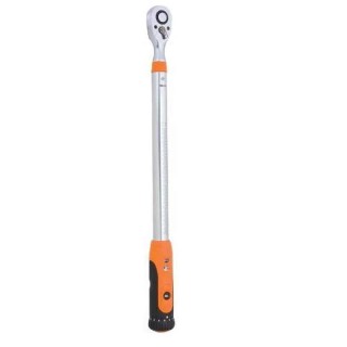 Groz 3/4 inch Professional Ratcheting Torque Wrench 150-750 Nm Chrome Molybdenum Steel TQW/RT/3-4/750