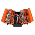 Groz 5 Tray Steel Cantilever Tool Box Set with 84 Tools Rugged Construction MTB/5/84/AU