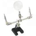 Proskit Helping Hands Magnifier with 2.5x Magnification, 500g, 608-391A