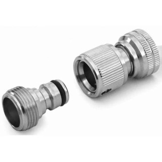 Zephyr Brass Quick Connects Sprayer Hose Combo, Chrome-Plated