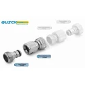 Zephyr Brass Quick Connects Sprayer Hose Combo, Chrome-Plated