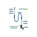Zephyr Brass Quick Connects Sprayer Hose Combo, Chrome-Plated