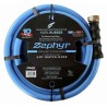Zephyr Flexible Rubber Garden Hose with Brass End Fitting, 5/8 Inch Diameter, 500 psi, 100 ft Length