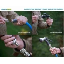 Zephyr Brass Quick Connects Sprayer Hose Combo, Chrome-Plated
