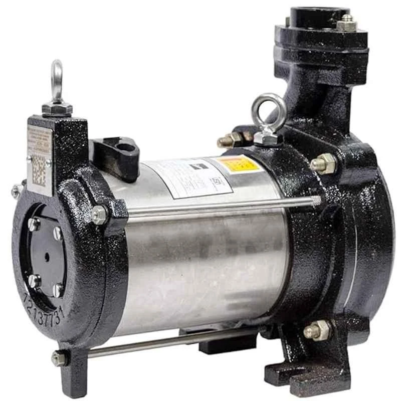 Kirloskar Open Well Submersible Pump with Control Panel, 0.5 HP, Single Phase, 160-240 V, 6390-1800 LPH, Cast Iron & SS