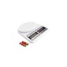 Stealodeal Electronic Kitchen Weighing Scale 7kg Capacity SF-400 7kg-AA, High Precision, LCD Display, White
