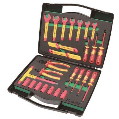 Proskit 26 PCS 1000V Insulated Metric Tool Kit PK-2809M