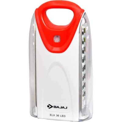 Bajaj ELX 36 Red LED Emergency Light 8W, 6V, 4500mAh, 36 LEDs