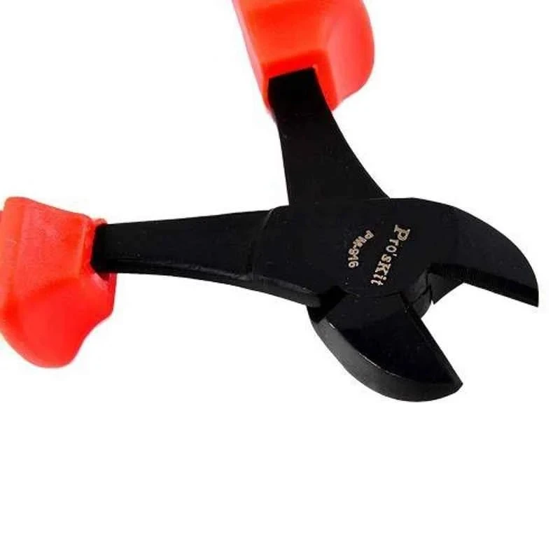 Proskit Insulated Heavy Duty Side Plier, 190 mm Length, 1000V Rated, PM-916