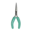 Proskit Needle Nose Plier, Carbon Steel, Soft ESD Handle, 150 mm PM-046CN
