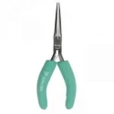 Proskit Needle Nose Plier, Carbon Steel, Soft ESD Handle, 150 mm PM-046CN