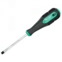 Proskit Pro-Soft Slotted Screwdriver 9SD-207A, 6 mm Tip, 100 mm Blade, Ergonomic Handle