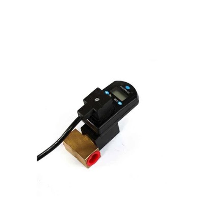 Sanpar 1/2 Inch Timer Drain Valve, STD 450, 1/2 in Male Connector, 1-99 sec On Time, 1-60 min Off Time