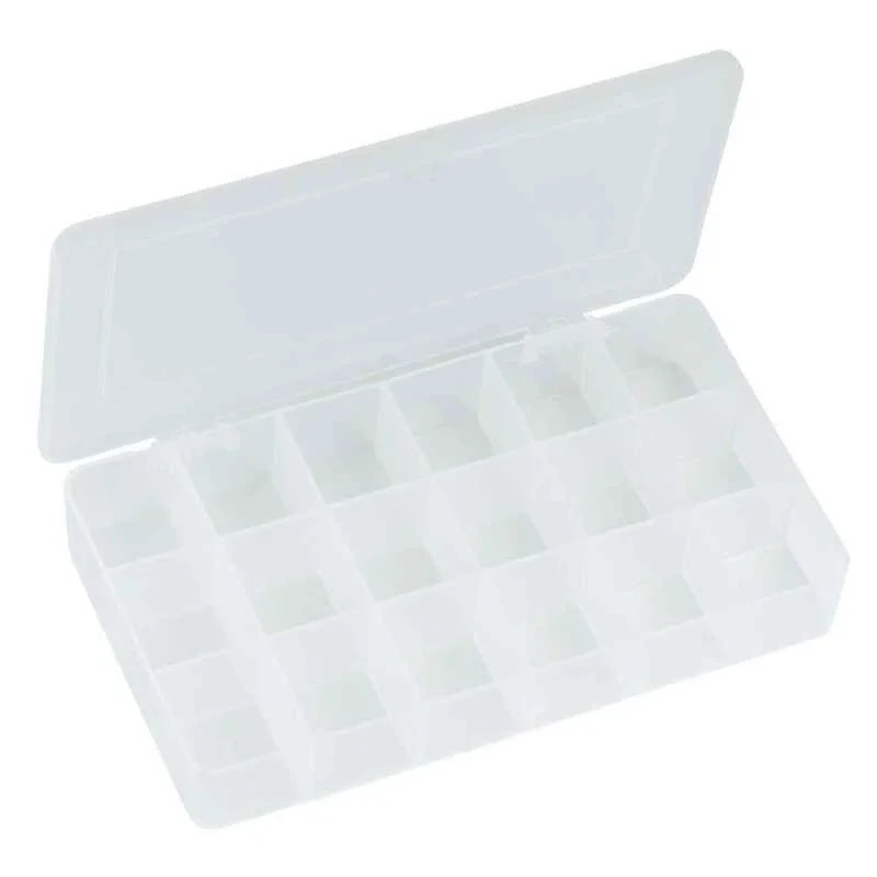 Proskit Utility Component Storage Box, Transparent Plastic, 903-132