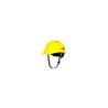 Karam Yellow Ratchet Type Safety Helmet with Plastic Cradle, Pack of 10, HDPE Shell, PN 542