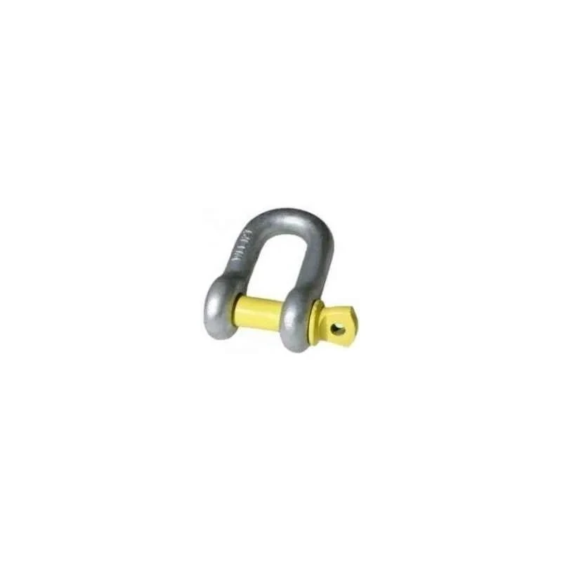 Wellworth 13.5 Ton D-Shackle Screw Pin Heavy Duty, 35 mm Body Diameter, 111 mm Inside Length