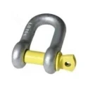 Wellworth 13.5 Ton D-Shackle Screw Pin Heavy Duty, 35 mm Body Diameter, 111 mm Inside Length