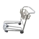 Proskit Heavy-Duty Luggage Cart, Foldable Metal Platform, 68 kg Capacity TC-131
