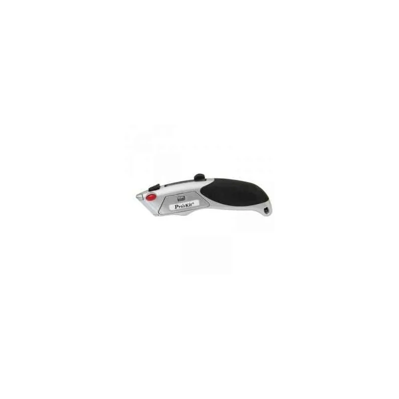 Proskit Auto Loading Utility Knife, Heavy Duty Zinc Alloy Body, SK5 Blade, 165 mm, DK-2112