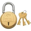 Godrej Navtal 8 Lever Deluxe Hardened Padlock with 3 Keys 3282