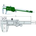 Insize Digital Caliper 0–200 mm Stainless Steel ±0.03 mm Accuracy, DIN862, CR2032 Battery 1108-200