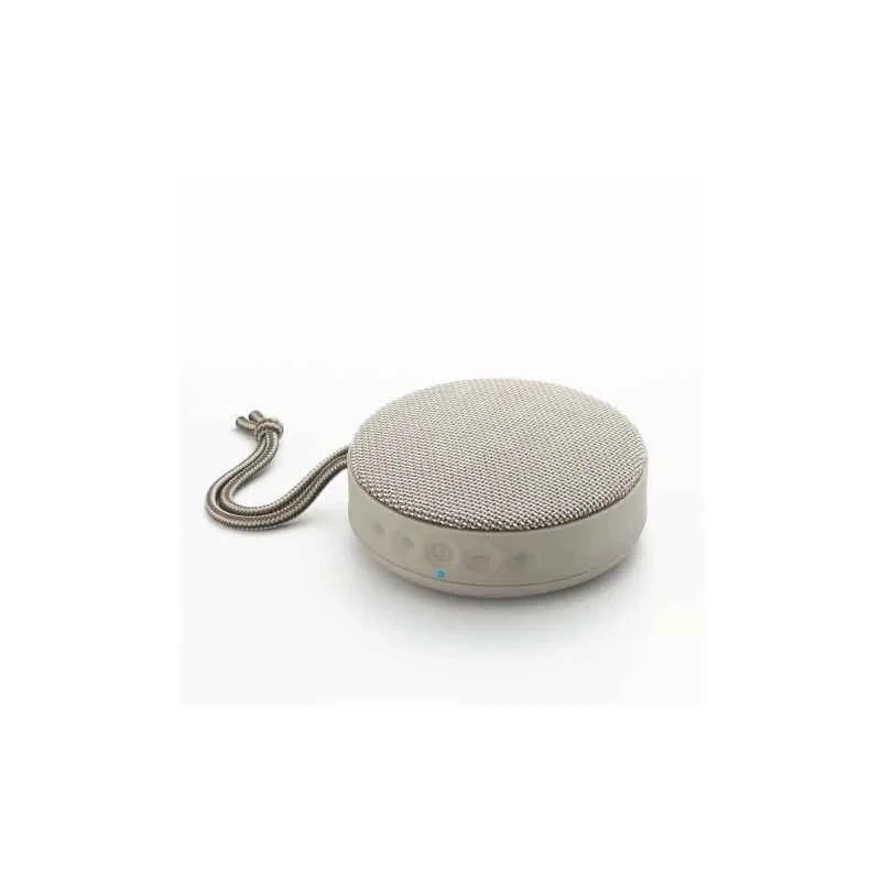 Portronics Sound Bun Portable Bluetooth Speaker with FM, 6 W Power, 600 mAh Li-ion, Beige, POR 755