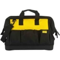 Stanley 16 Inch Open Mouth Tool Bag, Durable 600 Denier Polyester, Reinforced Base STST516126