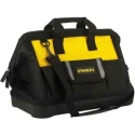 Stanley 16 Inch Open Mouth Tool Bag, Durable 600 Denier Polyester, Reinforced Base STST516126