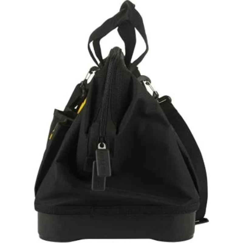 Stanley 16 Inch Open Mouth Tool Bag, Durable 600 Denier Polyester, Reinforced Base STST516126