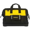 Stanley 16 Inch Open Mouth Tool Bag, Durable 600 Denier Polyester, Reinforced Base STST516126