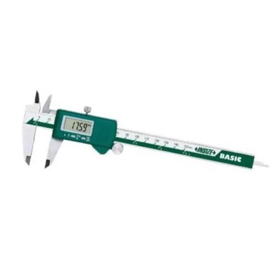 Insize 0-300 mm Digital Caliper, Stainless Steel, ±0.03 mm Accuracy, DIN862, 1112-300
